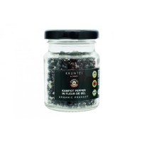 Fermentuoti juodieji Kampoto pipirai su jūros druska, 40 g